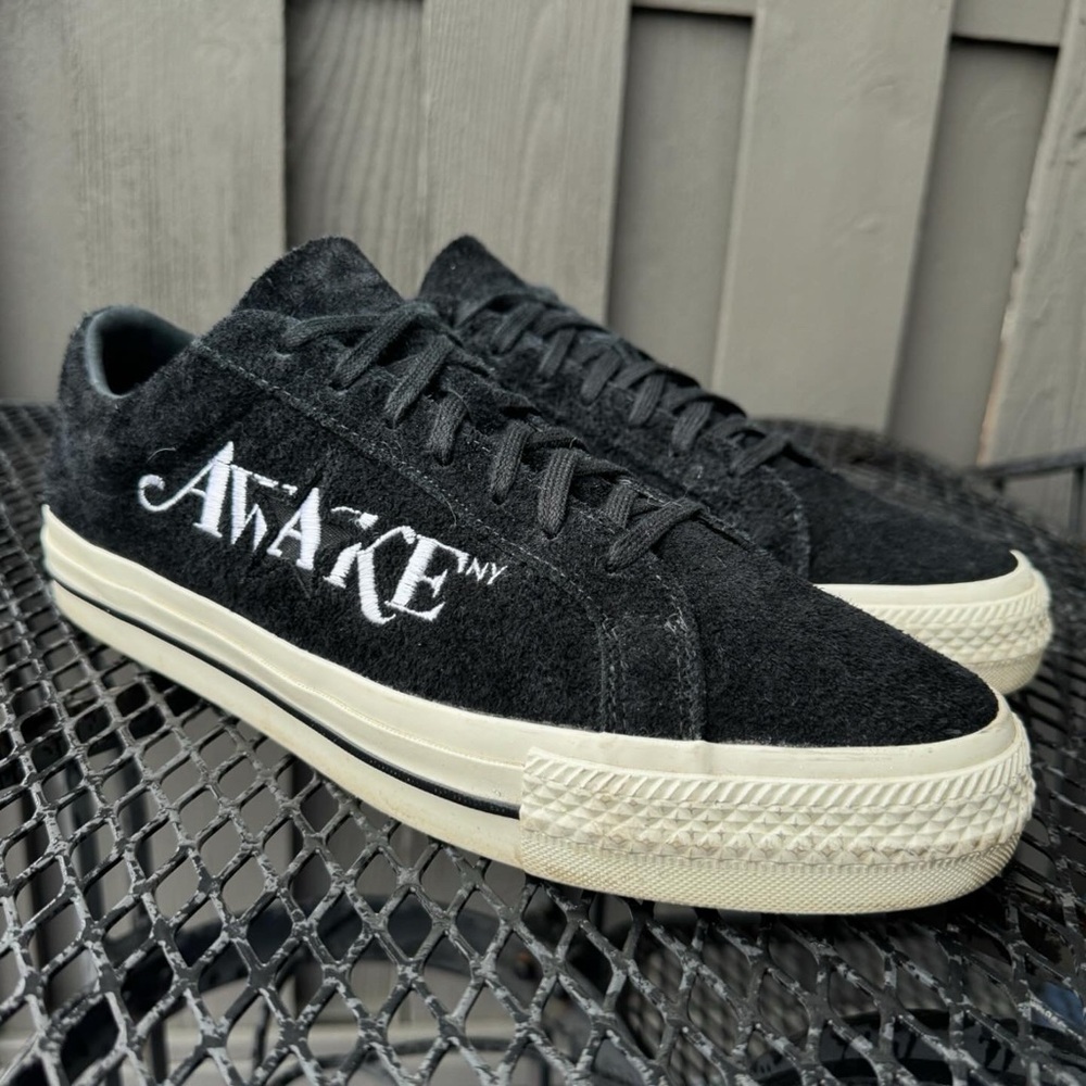 Converse x Awake NY clothing One Star black suede men’s shoes in size 12